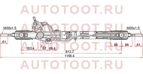 Рейка рулевая Toyota Land Cruiser 98-02 RHD st-44250-60030 sat – купить в Омске. Цены, характеристики, фото в интернет-магазине autotoot.ru