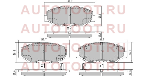 Колодки тормозные перед HONDA CR-V RD5/ACCORD CL 2/4 vti st45022sdca10 sat – купить в Омске. Цены, характеристики, фото в интернет-магазине autotoot.ru