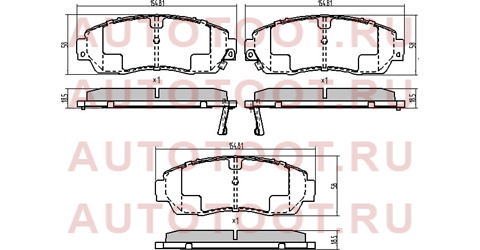 Колодки тормозные перед HONDA CR-V RЕ4/HAVAL Fx7 18- st45022shja50 sat – купить в Омске. Цены, характеристики, фото в интернет-магазине autotoot.ru