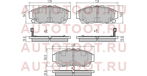 Колодки тормозные перед HONDA INTEGRA CD1/2 93-01 st45022st7000 sat – купить в Омске. Цены, характеристики, фото в интернет-магазине autotoot.ru