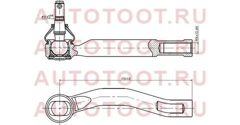 Наконечник рулевой TOYOTA RACTIS 05- LH st-45047-59145 sat – купить в Омске. Цены, характеристики, фото в интернет-магазине autotoot.ru