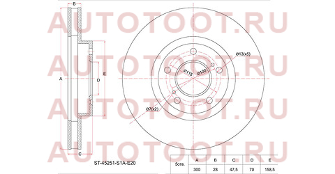 Диск тормозной перед HONDA ODYSSEY RA6/7 99-03/ACCORD 2.2 CL1 EuroR st-45251-s1a-e20 sat – купить в Омске. Цены, характеристики, фото в интернет-магазине autotoot.ru