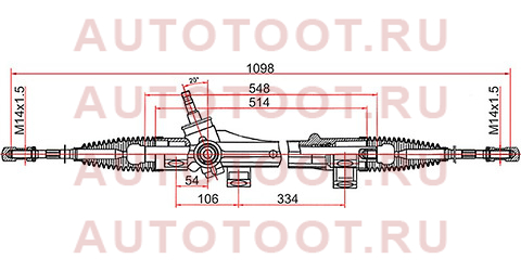 Рейка рулевая Toyota Corolla 02- (электрическая) шток D=17.3 LHD st4551002070 sat – купить в Омске. Цены, характеристики, фото в интернет-магазине autotoot.ru