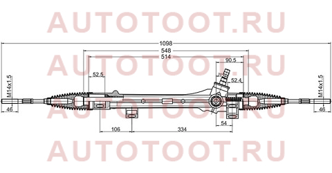 Рейка рулевая Toyota Corolla AXIO/FIELDER 06- RHD st4551012421 sat – купить в Омске. Цены, характеристики, фото в интернет-магазине autotoot.ru