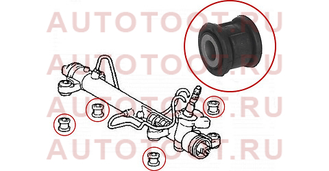 Сайлентблок рулевой рейки TOYOTA PREMIO/ALLION 07-10/NOAH/VOXY 07-/ISIS 04-/AVENSIS 03-08 st4551020100b sat – купить в Омске. Цены, характеристики, фото в интернет-магазине autotoot.ru