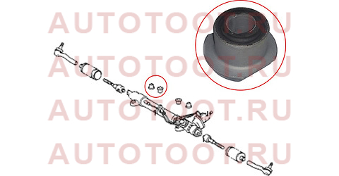 Сайлентблок рулевой рейки TOYOTA LAND CRUISER 100 LHD/PRADO/SURF/LEXUS GX/LX470 98- элипс st-45522-35060 sat – купить в Омске. Цены, характеристики, фото в интернет-магазине autotoot.ru