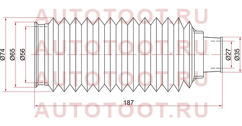 Пыльник рулевой рейки TOYOTA LAND CRUISER PRADO/HILUX SURF 95- LH=RH st-45535-35030 sat – купить в Омске. Цены, характеристики, фото в интернет-магазине autotoot.ru