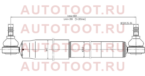 Демпфер рулевого управления TOYOTA LAND CRUISER 90-97 st-45700-69055 sat – купить в Омске. Цены, характеристики, фото в интернет-магазине autotoot.ru