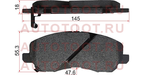 Колодки тормозные перед MITSUBISHI OUTLANDER 05-12/COLT CY2A 07-/LANCER CS5# 00-07 st4605a261 sat – купить в Омске. Цены, характеристики, фото в интернет-магазине autotoot.ru