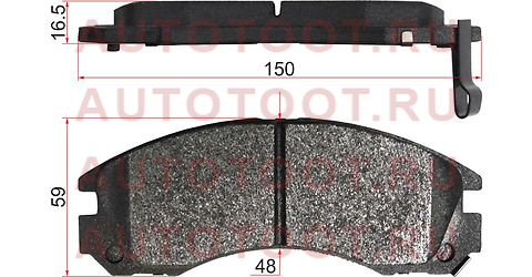 Колодки тормозные перед MITSUBISHI AIRTREK/OUTLANDER 03-06 st4605a717 sat – купить в Омске. Цены, характеристики, фото в интернет-магазине autotoot.ru