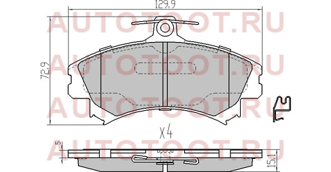 Колодки тормозные перед MITSUBISHI COLT VI 02-12 st4605a734 sat – купить в Омске. Цены, характеристики, фото в интернет-магазине autotoot.ru