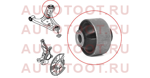 Сайлентблок RR переднего рычага TOYOTA RUSH 06-13 LH=RH st48068b4011bf sat – купить в Омске. Цены, характеристики, фото в интернет-магазине autotoot.ru