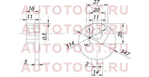 Гайка эксцентрика нижнего рычага TOYOTA FJ CRUISER/SURF/LAND CRUISER/PRADO/LEXUS GX/LX470 98- st-48198-60011 sat – купить в Омске. Цены, характеристики, фото в интернет-магазине autotoot.ru