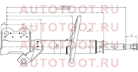 Стойка передняя TOYOTA COROLLA/LEVIN/SPRINTER/TRUENO 87-92 RH st-48510-12550 sat – купить в Омске. Цены, характеристики, фото в интернет-магазине autotoot.ru