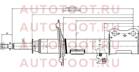 Стойка передняя TOYOTA IPSUM/PICNIC/AVENSIS VERSO 01-09 RH st4851049295 sat – купить в Омске. Цены, характеристики, фото в интернет-магазине autotoot.ru