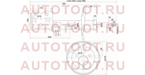 Стойка передняя TOYOTA PRIUS 03- RH st-48510-49495 sat – купить в Омске. Цены, характеристики, фото в интернет-магазине autotoot.ru