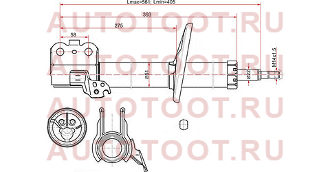 Стойка передняя TOYOTA NADIA SU 99-03 RH st-48510-49795 sat – купить в Омске. Цены, характеристики, фото в интернет-магазине autotoot.ru