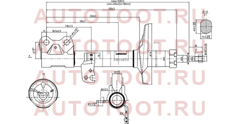 Стойка передняя TOYOTA COROLLA/FIELDER/ALLEX/RUNX/SPACIO/WILL VS 00-08/WISH 03-09 RH st-48510-80015 sat – купить в Омске. Цены, характеристики, фото в интернет-магазине autotoot.ru