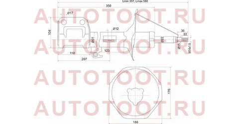 Стойка передняя TOYOTA AVENSIS 03-08 LH st-48520-09a70 sat – купить в Омске. Цены, характеристики, фото в интернет-магазине autotoot.ru