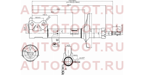 Стойка передняя TOYOTA ALLION/PREMIO/COROLLA/FIELDER 01-07 Special Edition LH st-48520-29585-se sat – купить в Омске. Цены, характеристики, фото в интернет-магазине autotoot.ru