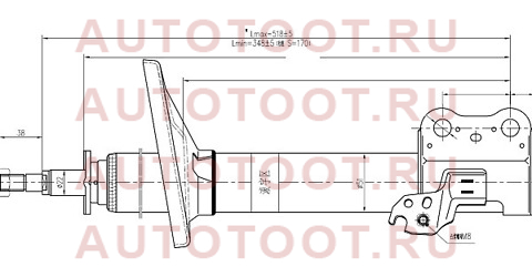 Стойка передняя TOYOTA IPSUM/GAIA/PICNIC/NADIA 96-01 Special Edition LH st-48520-49056-se sat – купить в Омске. Цены, характеристики, фото в интернет-магазине autotoot.ru