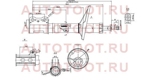 Стойка передняя TOYOTA HARRIER/LEXUS RX300 97-03 LH st-48520-49167 sat – купить в Омске. Цены, характеристики, фото в интернет-магазине autotoot.ru