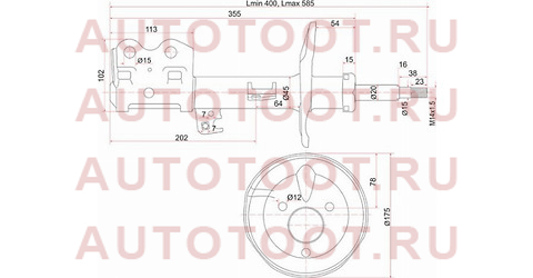 Стойка передняя TOYOTA PRIUS 03- LH st-48520-49575 sat – купить в Омске. Цены, характеристики, фото в интернет-магазине autotoot.ru