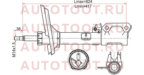 Стойка задняя 2WD TOYOTA HARRIER 03-/KLUGER 01- RH st-48530-49275 sat – купить в Омске. Цены, характеристики, фото в интернет-магазине autotoot.ru