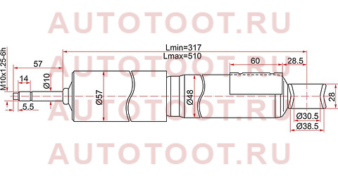 Амортизатор задний TOYOTA LAND CRUISER PRADO 90/4RUNNER/SURF/HILUX 95-02 LH=RH st-48531-69527 sat – купить в Омске. Цены, характеристики, фото в интернет-магазине autotoot.ru