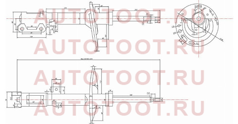 Стойка задняя TOYOTA CAMRY/WINDOM/LEXUS ES300 03-06 LH (пружина бочка) st-48540-39495 sat – купить в Омске. Цены, характеристики, фото в интернет-магазине autotoot.ru