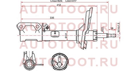 Стойка задняя 2WD TOYOTA HARRIER 03-/KLUGER 01- LH st-48540-49165 sat – купить в Омске. Цены, характеристики, фото в интернет-магазине autotoot.ru