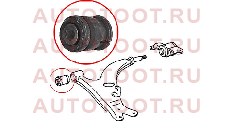 Сайлентблок FR переднего нижнего рычага Rav4 94-99 st-48654-42020 sat – купить в Омске. Цены, характеристики, фото в интернет-магазине autotoot.ru