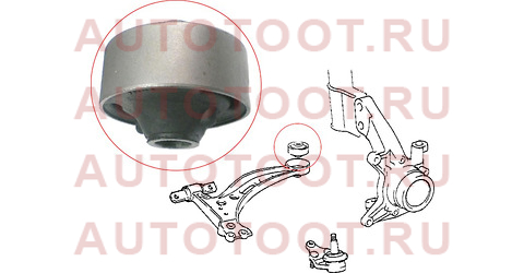 Сайлентблок RR нижнего FR рычага TOYOTA AVALON/CAMRY/GRACIA/QUALIS/WINDOM/HARRIER/LEXUS RX300 91-03 st-48655-07020 sat – купить в Омске. Цены, характеристики, фото в интернет-магазине autotoot.ru