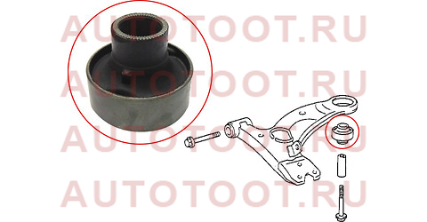 Сайлентблок RR (вертикальный) переднего нижнего рычага TOYOTA CALDINA/CARINA/CORONA 4WD 92-01 st-48655-20260 sat – купить в Омске. Цены, характеристики, фото в интернет-магазине autotoot.ru