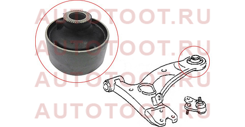 Сайлентблок RR (вертик) переднего нижнего рычага TOYOTA OPA/PRIUS/RAV4/VISTA/ARDE0 98-05 st-48655-42050 sat – купить в Омске. Цены, характеристики, фото в интернет-магазине autotoot.ru