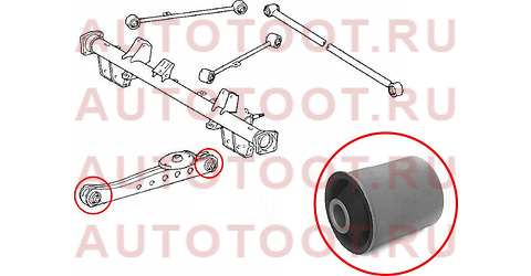 Сайлентблок заднего нижнего продольного рычага TOYOTA PROBOX/SUCCEED 02- st4870452010 sat – купить в Омске. Цены, характеристики, фото в интернет-магазине autotoot.ru