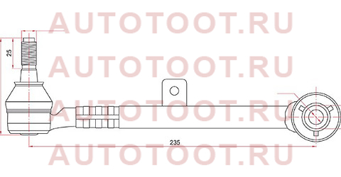 Тяга задняя поперечная TOYOTA ARISTO/BREVIS/CROWN/MARK2/PROGRES/VEROSSA/LEXUS GS/SC300/400 97- st-48705-30080 sat – купить в Омске. Цены, характеристики, фото в интернет-магазине autotoot.ru