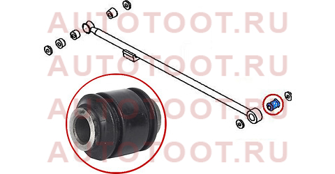 Сайлентблок задней поперечной тяги (панара) TOYOTA RUSH 2006-2013 st48706b4010 sat – купить в Омске. Цены, характеристики, фото в интернет-магазине autotoot.ru