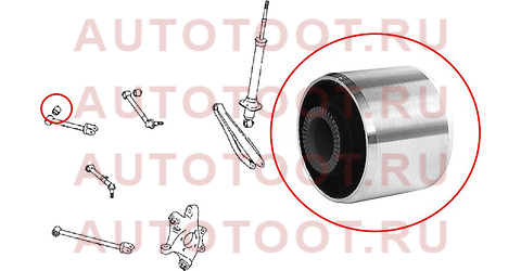 Сайлентблок заднего поперечного рычага TOYOTA MARK X 04-09/CROWN/MAJESTA 03-08/LEXUS GS30/35/43/460/ st4871430030 sat – купить в Омске. Цены, характеристики, фото в интернет-магазине autotoot.ru