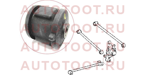 Сайлентблок RR продольной тяги TOYOTA CAMRY/VISTA 90-/GRACIA/QUALIS/COROLLA/CORONA -92/HARRIER -03 st-48725-03010 sat – купить в Омске. Цены, характеристики, фото в интернет-магазине autotoot.ru