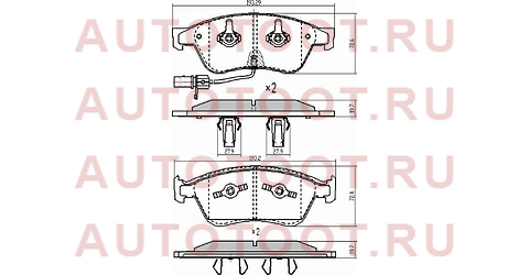 Колодки тормозные перед VAG A6 05-11 st4e0698151k sat – купить в Омске. Цены, характеристики, фото в интернет-магазине autotoot.ru