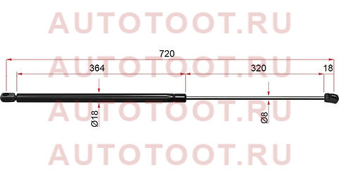 Амортизатор капота AUDI A6 06- st4f0823359a sat – купить в Омске. Цены, характеристики, фото в интернет-магазине autotoot.ru