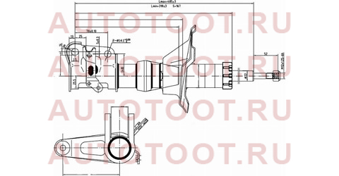 Стойка передняя HONDA (болт 14) CIVIC 01- RH st-51605-s5a-n05 sat – купить в Омске. Цены, характеристики, фото в интернет-магазине autotoot.ru