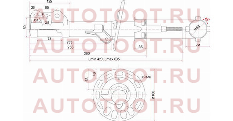 Стойка передняя (под развернутый линк ) HONDA FIT/ARIA/MOBILIO 01- RH st-51605-saa-033 sat – купить в Омске. Цены, характеристики, фото в интернет-магазине autotoot.ru