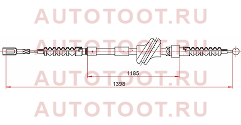 Трос ручного тормоза AUDI 80 IV/90 III 88-94 левый st520023 sat – купить в Омске. Цены, характеристики, фото в интернет-магазине autotoot.ru