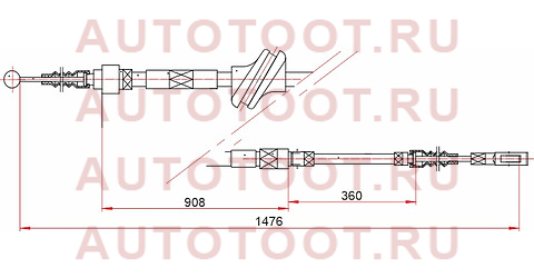 Трос ручного тормоза AUDI 100 IV 91-93 дисковые тормоза st520027 sat – купить в Омске. Цены, характеристики, фото в интернет-магазине autotoot.ru