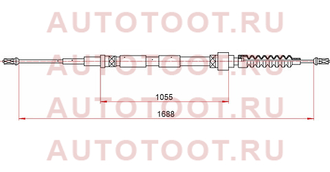 Трос ручного тормоза SKODA OCTAVIA (1U2) 96-00/ AUDI A3 96-03 (дисковые тормоза) st520040 sat – купить в Омске. Цены, характеристики, фото в интернет-магазине autotoot.ru