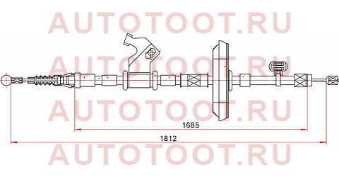 Трос ручного тормоза OPEL ASTRA J LH 10-15/CHEVROLET CRUZE 09- (дисковые тормоза) st520050 sat – купить в Омске. Цены, характеристики, фото в интернет-магазине autotoot.ru