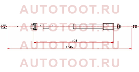 Трос ручного тормоза CITROEN BERLINGO/PEUGEOT PARTNER 96-15 LH st520057 sat – купить в Омске. Цены, характеристики, фото в интернет-магазине autotoot.ru