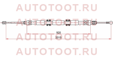 Трос ручного тормоза RENAULT KANGOO RH/LH 08- st520059 sat – купить в Омске. Цены, характеристики, фото в интернет-магазине autotoot.ru